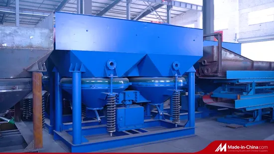 Machine de gabarit de barytine spécialisée Machine de gabarit Concentrateur minéral Machine de gabarit Séparateur de gabarit
